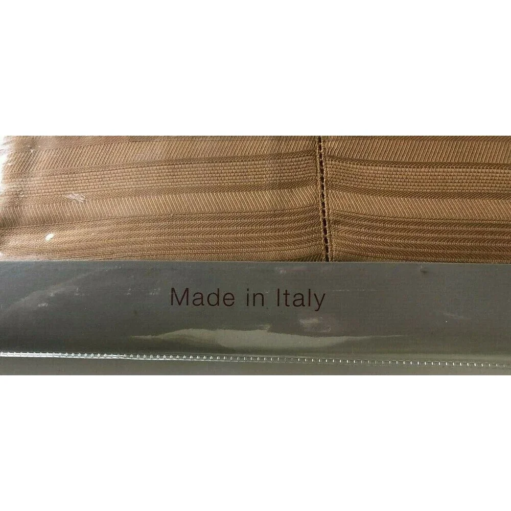 Signoria Firenze Italian King Pillow Sham Sand Dune Gold Luxury Made In Italy